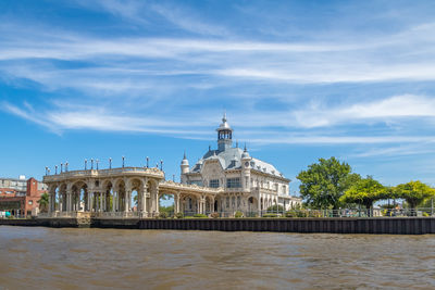 View of historic building against sky