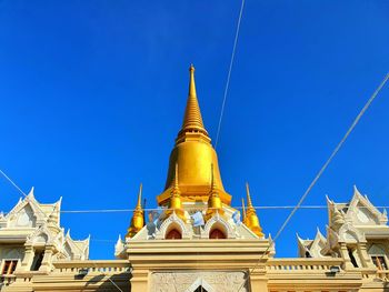 Thai temple with nice sky