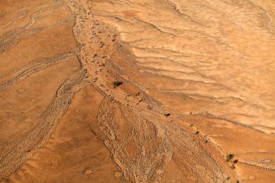 Full frame shot of sand dunes