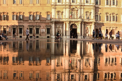 Buildings in city