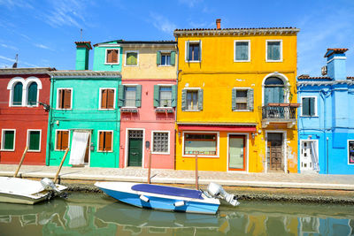 Boats in sea