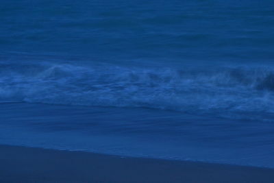 Close-up view of blue background