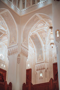 Interior of church