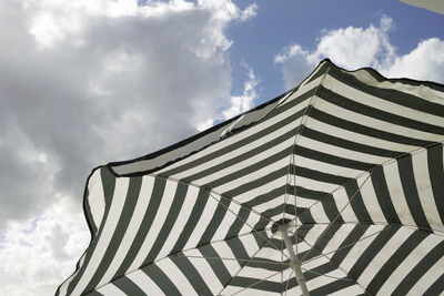 Low angle view of built structure against sky