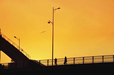 Bridge at sunset