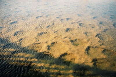 Full frame shot of sand land