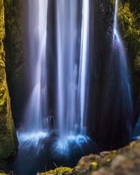 View of waterfall