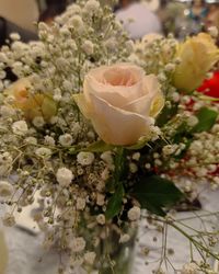 Close-up of rose bouquet