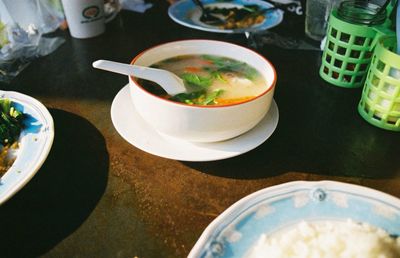 Close-up of food in bowl