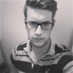 looking at camera