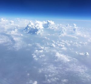 Low angle view of clouds in sky