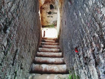 Staircase in old building