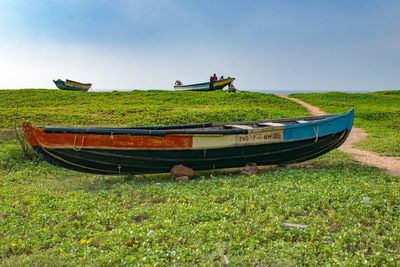 Boat in sea