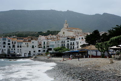 View of buildings in city