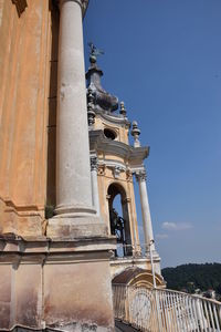 Low angle view of statue