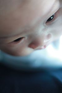 Close-up portrait of boy