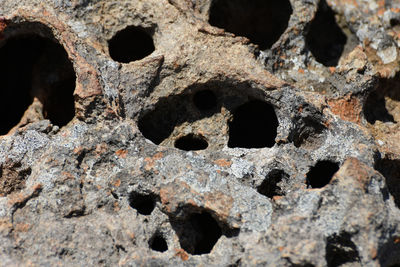 Full frame shot of rusty metal