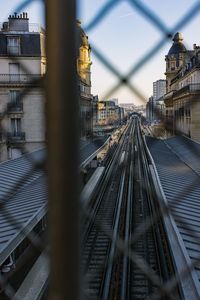 Railroad station platform