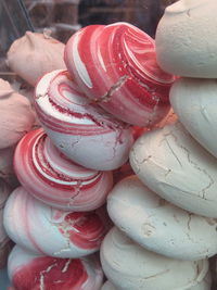 Close-up of pink for sale in market