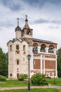 Belfry in monastery of saint euthymius, suzdal, russia