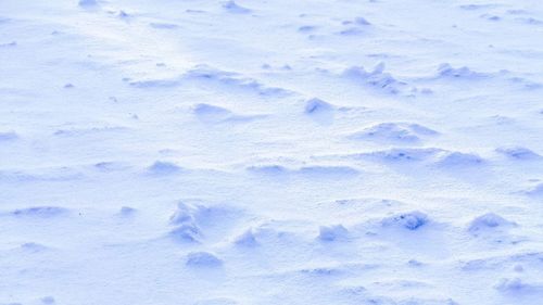 Full frame shot of snow