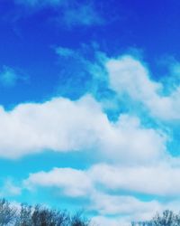 Low angle view of clouds in sky