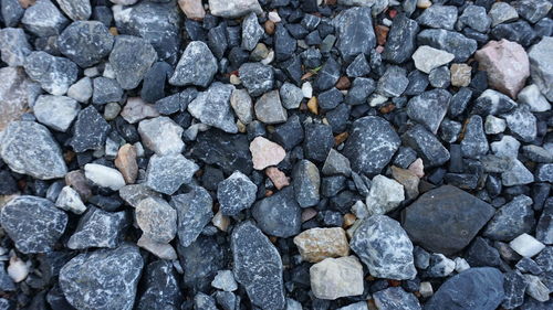 Full frame shot of stones