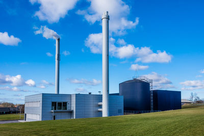 District heating in danish town ry