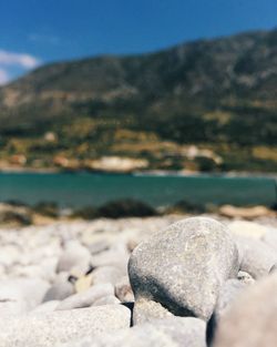 Surface level of rocks