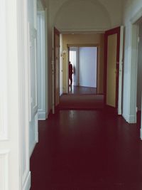 View of people in corridor