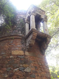 Low angle view of old building