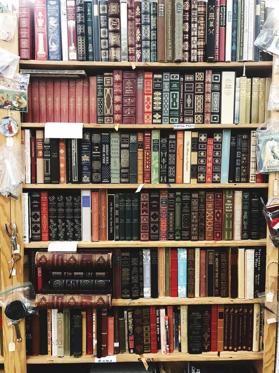 book, bookshelf, shelf, library, indoors, large group of objects, variation, abundance, choice, in a row, arrangement, education, literature, collection, bookstore, no people, day