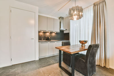 Interior of modern kitchen