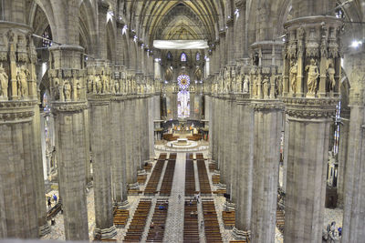 Panoramic view of a building