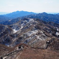 High angle view of landscape