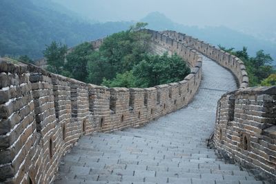 Architectural detail of  the great wall
