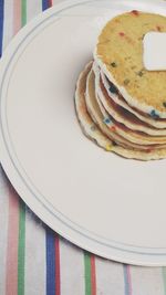 Close-up of dessert in plate