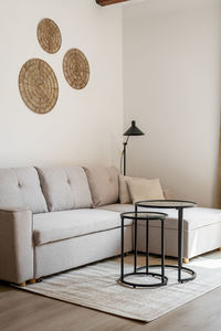 Interior of bedroom at home