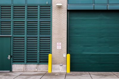 Closed door