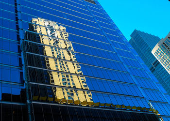 Low angle view of modern building