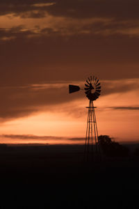 Scenic view of sunset