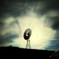 Low angle view of cloudy sky