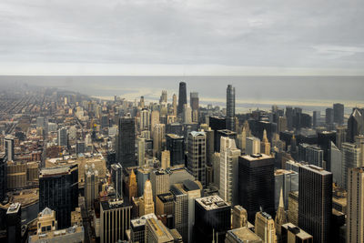 Aerial view of a city