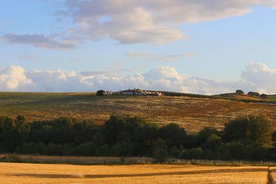 View of landscape against sky