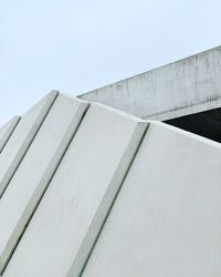 Low angle view of building against clear sky