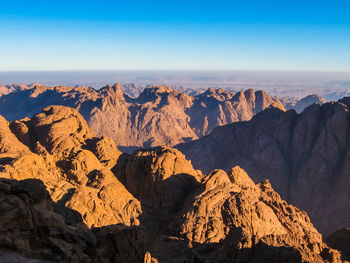 Panoramic view of mountains