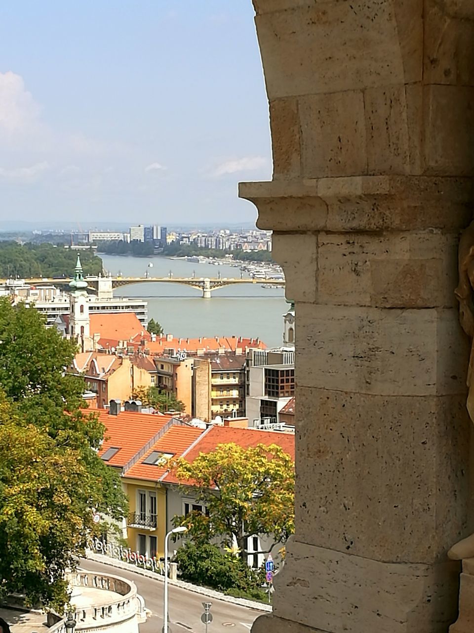 VIEW OF CITYSCAPE WITH WATERFRONT