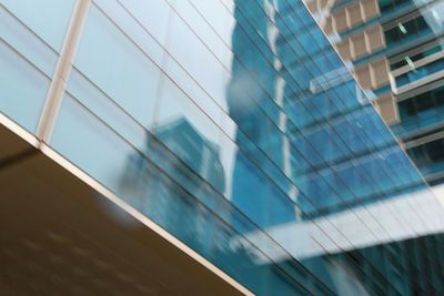 Low angle view of modern building