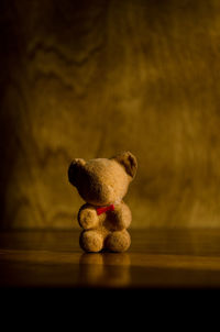 Close-up of stuffed toy on table