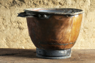 Close-up of drink on table